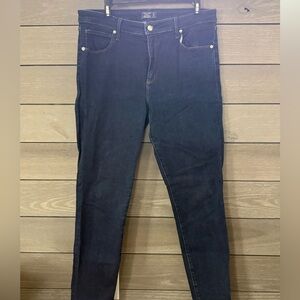 Abercrombie & Fitch Simone High Rise Super Skinny Dark Blue Denim Jeans
